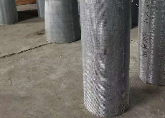 50m / Roll 1m Metal Stainless Steel Diamond Mesh Alkali Resisting