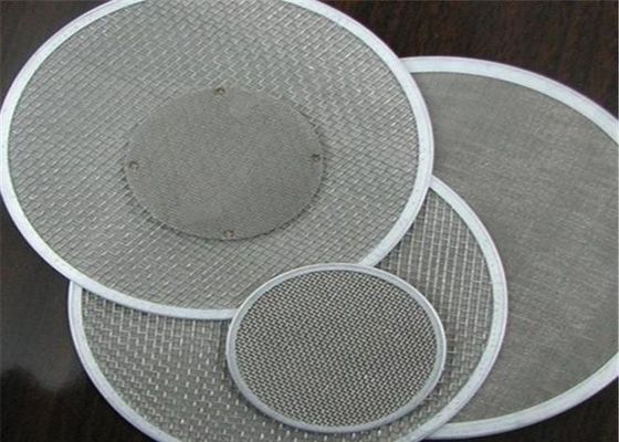 Bare Edge Hemming Metal Filter Disc Aluminum Wire Mesh Products